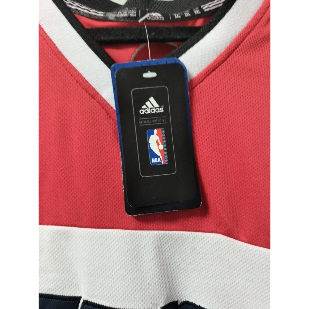 NWT Washington Wizards Bradley Beal #3 Jersey Adidas Men's Sz XXL Red White Blue - Picture 4 of 10